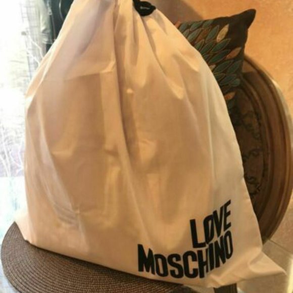 Love Moschino Logo Embossed Backpack Bag main image 4